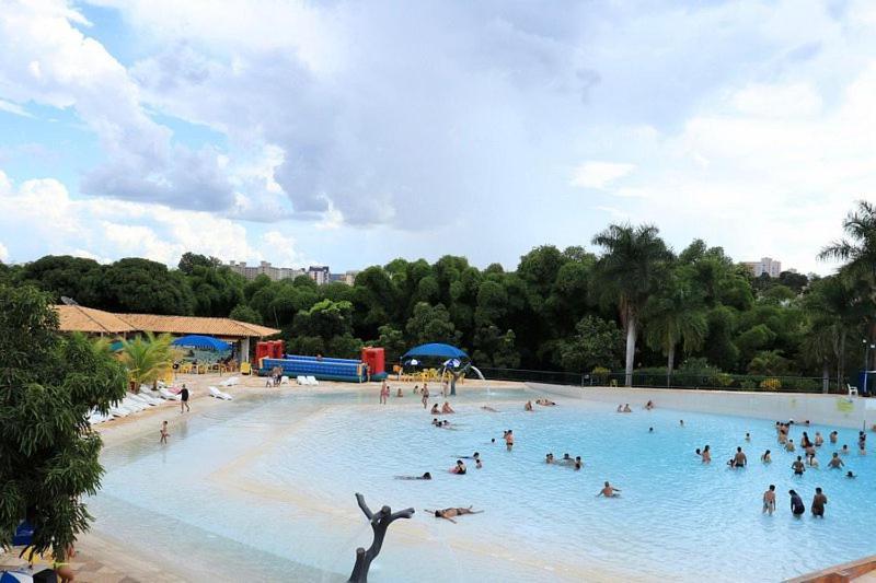 Piazza Diroma Acesso Diroma Acqua Park Gratuito Star Temporada Aparthotel Caldas Novas Kültér fotó