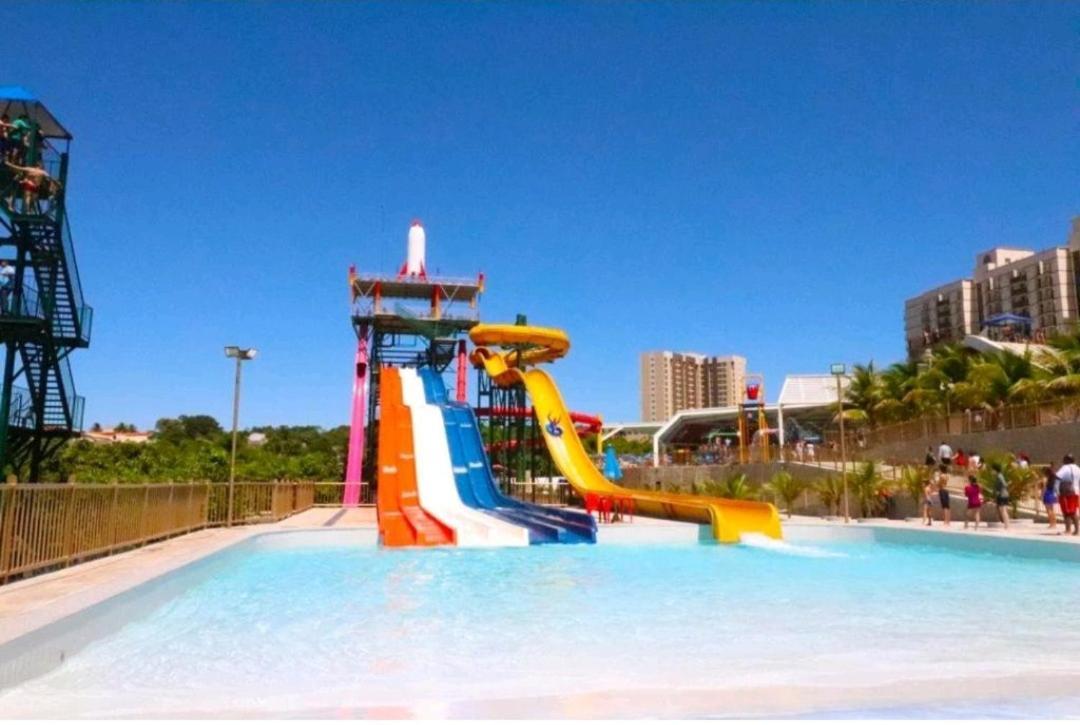 Piazza Diroma Acesso Diroma Acqua Park Gratuito Star Temporada Aparthotel Caldas Novas Kültér fotó